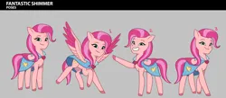 Size: 2884x1258 | Tagged: safe, derpibooru import, pegasus, pony, g5, my little pony: tell your tale, fantastic shimmer, female, image, mare, png, strawberry supreme