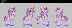 Size: 3184x1264 | Tagged: safe, derpibooru import, pony, unicorn, g5, my little pony: tell your tale, dreamy (g5), female, horn, image, mare, png