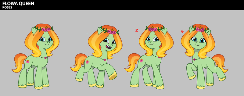 Size: 3184x1253 | Tagged: safe, derpibooru import, earth pony, pony, g5, my little pony: tell your tale, female, flowa queen, image, ivy rose, mare, png