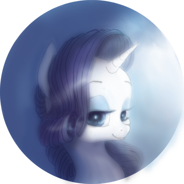 Size: 1024x1024 | Tagged: safe, artist:wolfiedrawie, derpibooru import, rarity, pony, unicorn, g4, bust, female, horn, image, mare, png