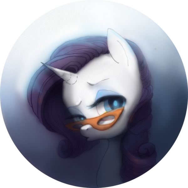 Size: 1024x1024 | Tagged: safe, artist:wolfiedrawie, derpibooru import, rarity, pony, unicorn, g4, female, glasses, horn, image, mare, png, solo