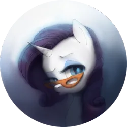 Size: 1024x1024 | Tagged: safe, artist:wolfiedrawie, derpibooru import, rarity, pony, unicorn, g4, female, glasses, horn, image, mare, png, solo