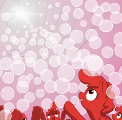 Size: 1512x1488 | Tagged: safe, artist:eels, derpibooru import, oc, ponified, unofficial characters only, pony, g4, biochemistry, blood, blood cell, bubble, chemistry, crowd, female, group, happy, il était une fois la vie, image, mare, micro, once upon a time life, oxygen, png, red blood cell, sextet, sextet female