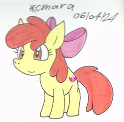 Size: 772x760 | Tagged: safe, artist:cmara, derpibooru import, apple bloom, earth pony, pony, female, filly, foal, image, jpeg, solo