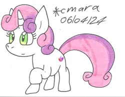 Size: 827x639 | Tagged: safe, artist:cmara, derpibooru import, sweetie belle, pony, unicorn, female, filly, foal, horn, image, jpeg, solo