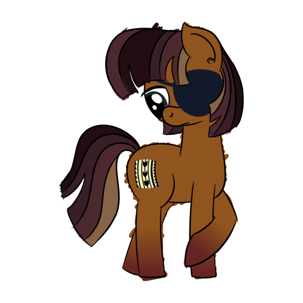 Size: 4608x4608 | Tagged: safe, artist:iamaveryrealperson, derpibooru import, oc, oc:amber strum, ponified, unofficial characters only, earth pony, pony, anxious, colored, cutie mark, derpibooru exclusive, doodle, earth pony oc, eyelashes, eyepatch, genderfluid, genderfluid oc, gradient hooves, guitar, image, looking down, multicolored hair, multicolored mane, multicolored tail, musical instrument, png, simple background, solo, standing, tail, transparent background