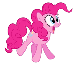 Size: 1300x1100 | Tagged: safe, artist:originalcanadian, derpibooru import, pinkie pie, earth pony, pony, g4, excited, happy, image, open mouth, open smile, png, simple background, smiling, solo, transparent background, vector