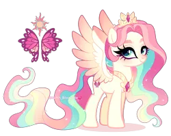 Size: 1993x1585 | Tagged: safe, artist:gihhbloonde, derpibooru import, oc, pegasus, pony, female, image, mare, parents:flutterlestia, png, simple background, solo, transparent background