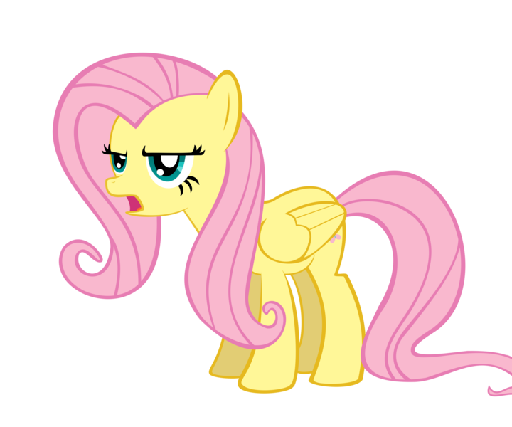 Size: 3000x2500 | Tagged: safe, artist:originalcanadian, derpibooru import, fluttershy, pegasus, bridle gossip, g4, female, flutterguy, image, png, solo