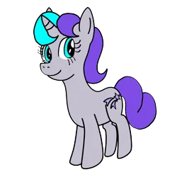 Size: 3024x3024 | Tagged: safe, artist:omegaridersangou, derpibooru import, glory, pony, unicorn, g1, g4, female, g1 to g4, generation leap, horn, image, png, simple background, solo, transparent background