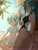 Size: 1200x1600 | Tagged: safe, artist:rockset, ponerpics import, cozy glow, diamond tiara, queen chrysalis, silver spoon, human, equestria girls, beach, blushing, breasts, butt, duo, duo female, female, image, jpeg