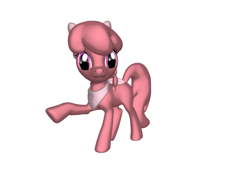 Size: 1200x900 | Tagged: safe, artist:sonypicturesstudios36, derpibooru import, ponified, dryad, earth pony, pony, pony creator, g4, 3d, 3d pony creator, adult blank flank, blank flank, bow, closed mouth, clothes, dryad pony, flower bubble, flower bubble pony, foofa, hair bow, image, png, ponylumen, raised arm, raised leg, scarf, simple background, smiling, solo, transparent background, yo gabba gabba!