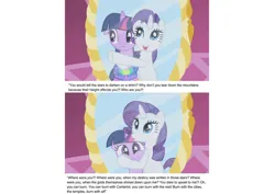 Size: 1024x723 | Tagged: safe, derpibooru import, edit, edited screencap, screencap, rarity, twilight sparkle, g4, babylon 5, image, jpeg, londo, londo mollari, reference