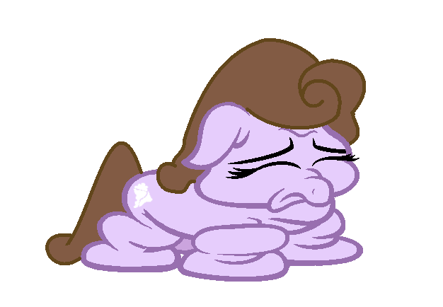 Size: 626x434 | Tagged: safe, artist:feather_bloom, artist:moonlightthegriffon, derpibooru import, earth pony, pony, g4, alternate cutie mark, background pony, base used, candyshell cream, eyes closed, female, frown, image, mare, melting, png, simple background, solo, transparent background, wat