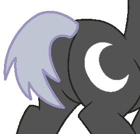 Size: 282x271 | Tagged: safe, derpibooru import, dark moon, graphite, pony, unicorn, background pony, base used, butt, butt only, horn, image, male, pictures of butts, plot, png, simple background, solo, stallion, transparent background