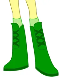 Size: 985x1291 | Tagged: safe, derpibooru import, carrot top, golden harvest, equestria girls, g4, boots, boots shot, clothes, equestria girls-ified, high heel boots, image, jpeg, legs, pictures of legs, shoes, simple background, socks, solo, white background