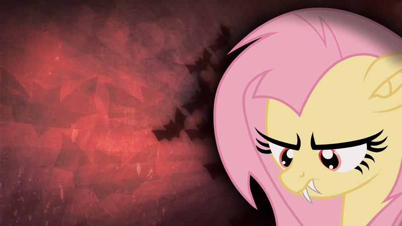 Size: 1920x1080 | Tagged: safe, artist:codershy, artist:commypink, artist:that1megaleafan, derpibooru import, fluttershy, bat pony, pony, g4, bat ponified, female, flutterbat, image, mare, png, race swap, wallpaper