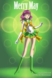 Size: 400x600 | Tagged: safe, artist:dreamnoteprincess, derpibooru import, merry may, equestria girls, g4, image, jpeg, sailor moon (series), solo