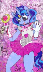 Size: 716x1200 | Tagged: safe, alternate version, artist:sepiakeys, derpibooru import, oc, oc:blue giggles, anthro, crossdressing, femboy, image, male, monochrome, png, sailor moon (series), sailor senshi, solo