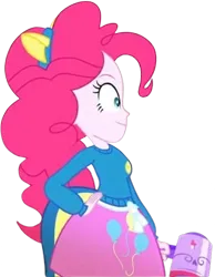 Size: 1959x2520 | Tagged: safe, derpibooru import, edit, edited screencap, editor:homersimpson1983, screencap, pinkie pie, equestria girls, g4, background removed, female, image, megaphone, not a vector, png, solo, wondercolt ears, wondercolts, wondercolts uniform