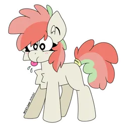 Size: 4000x4000 | Tagged: safe, artist:nordicgoat, derpibooru import, oc, unofficial characters only, pony, blushing, cheek fluff, chest fluff, female, filly, foal, image, png, raspberry, simple background, solo, tongue out, transparent background