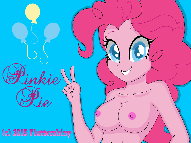 Size: 3648x2736 | Tagged: questionable, anonymous editor, artist:tonylixious, derpibooru import, edit, pinkie pie, equestria girls, g4, blue background, breasts, image, jpeg, nude edit, nudity, peace sign, simple background