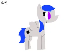 Size: 4096x3072 | Tagged: safe, artist:daisythepuppy57, derpibooru import, oc, oc:ipod, apple (company), apple logo, image, png