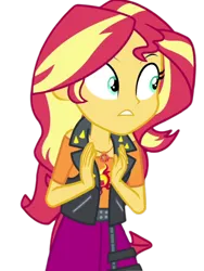 Size: 1512x2016 | Tagged: safe, derpibooru import, edit, edited screencap, editor:cutler1228, screencap, sunset shimmer, human, equestria girls, g4, female, geode of empathy, image, magical geodes, not a vector, png, simple background, solo, transparent background