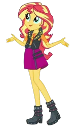 Size: 2428x4000 | Tagged: safe, derpibooru import, edit, edited screencap, editor:cutler1228, screencap, sunset shimmer, human, equestria girls, g4, female, geode of empathy, image, magical geodes, not a vector, png, solo