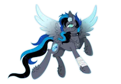 Size: 8808x6120 | Tagged: safe, artist:xxcheerupxxx, derpibooru import, oc, oc:zeru music, unofficial characters only, pegasus, pony, choker, female, image, mare, png, simple background, solo, spiked choker, transparent background