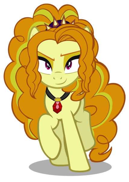 Size: 3430x4808 | Tagged: safe, artist:dragonmaster137, derpibooru import, adagio dazzle, ponified, earth pony, pony, equestria girls, g4, disguise, disguised siren, earth pony adagio dazzle, equestria girls ponified, female, gem, image, looking at you, my little pony equestria girls: rainbow rocks, png, raised hoof, show accurate, simple background, siren gem, smiling, smirk, solo, transparent background, vector