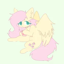 Size: 950x950 | Tagged: safe, artist:waylet, derpibooru import, fluttershy, pegasus, pony, g4, cute, drink, drinking, female, holding, image, juice, juice box, mare, png, simple background, sitting, solo