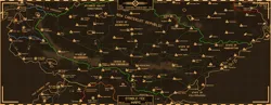 Size: 3739x1458 | Tagged: safe, derpibooru import, equestria at war mod, fallout equestria, fallout, image, map, map of equestria, png, world map