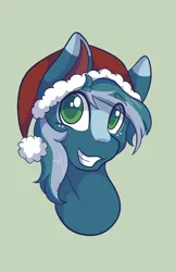 Size: 3300x5100 | Tagged: safe, artist:mscolorsplash, derpibooru import, oc, oc:aerial venture, unofficial characters only, pegasus, pony, blaze (coat marking), christmas, coat markings, colored pupils, eyebrows, eyebrows visible through hair, facial markings, green background, holiday, image, male, patreon, patreon reward, png, simple background, smiling, solo, stallion