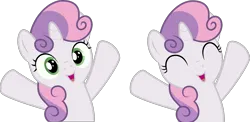 Size: 1759x856 | Tagged: safe, artist:sollace, derpibooru import, sweetie belle, oc, pony, unicorn, crusaders of the lost mark, g4, .svg available, adorabelle, cute, derpibooru exclusive, female, filly, foal, horn, image, my little pony, ocbetes, png, simple background, solo, transparent background, vector