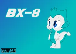 Size: 2670x1881 | Tagged: safe, artist:gradiusfanatic, derpibooru import, oc, oc:bx-8, unofficial characters only, dragon, dragon oc, image, male, non-pony oc, png