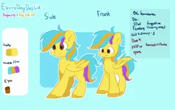 Size: 1264x800 | Tagged: safe, artist:skylinepony_, derpibooru import, oc, unofficial characters only, pegasus, pony, image, jpeg, reference sheet, solo