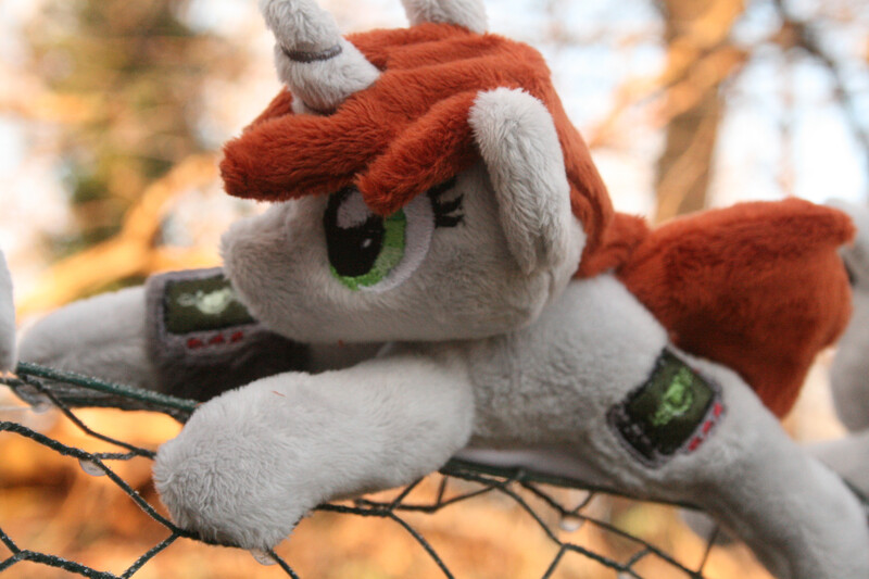 Size: 3888x2592 | Tagged: safe, artist:bastler, derpibooru import, oc, oc:littlepip, unicorn, fallout equestria, horn, image, irl, jpeg, photo, pipbuck, plushie, unicorn oc