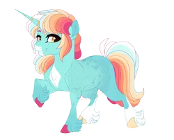 Size: 4700x3800 | Tagged: safe, artist:gigason, derpibooru import, oc, oc:pulmonaria, pony, unicorn, absurd resolution, colored hooves, female, hooves, horn, image, mare, multicolored hooves, parents:lyradash, png, simple background, solo, transparent background