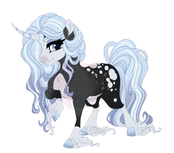 Size: 4218x3717 | Tagged: safe, artist:gigason, derpibooru import, oc, oc:fantasm fatale, pony, unicorn, female, high res, horn, image, mare, offspring, parent:rarity, parent:thunderlane, parents:rarilane, png, simple background, solo, transparent background