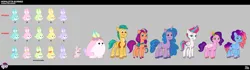 Size: 6848x1912 | Tagged: safe, derpibooru import, hitch trailblazer, izzy moonbow, pipp petals, sunny starscout, zipp storm, earth pony, rabbit, g5, my little pony: tell your tale, leak, spoiler:g5, spoiler:my little pony: tell your tale, animal, applejack (g5), bunnicorn, concept art, fluttershy (g5), hopalotta, image, mane five, mane six (g5), misty brightdawn, pinkie pie (g5), png, rainbow dash (g5), rainbows rollercoasters and the hopalottas, rarity (g5), twilight sparkle (g5), tyt