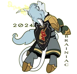 Size: 2017x1946 | Tagged: safe, artist:brainiac, derpibooru import, pony, unicorn, final fantasy, final fantasy xiv, haurchefant greystone, horn, image, male, png, signature, solo, stallion