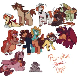 Size: 2000x2000 | Tagged: safe, artist:channydraws, derpibooru import, oc, ponified, unofficial characters only, alicorn, earth pony, pegasus, pony, unicorn, alicorn oc, earth pony oc, horn, image, pegasus oc, png, simple background, unicorn oc, white background, wings