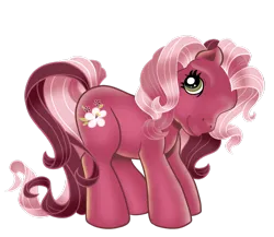 Size: 1280x1109 | Tagged: safe, artist:splooto, derpibooru import, cheerilee (g3), earth pony, pony, g3, female, image, mare, png, simple background, smiling, solo, tail, transparent background