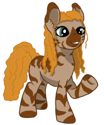 Size: 810x975 | Tagged: safe, artist:visserex52, derpibooru import, oc, oc:ofelia de lacrusca, hybrid, zebra, zebroid, zony, brown coat, hippy, image, memorial, png, redhead, stripes