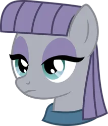 Size: 827x966 | Tagged: safe, maud pie, pony, disembodied head, female, image, mare, png, solo, upper body