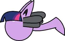 Size: 357x225 | Tagged: safe, artist:mega-poneo, derpibooru import, twilight sparkle, lucario, g4, ball, image, png, pokefied, pokémon, rolling, simple background, species swap, spin dash, transparent background, twiball, twilicario