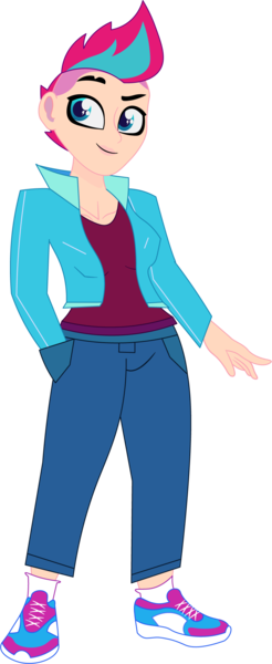 Size: 897x2187 | Tagged: safe, artist:prixy05, derpibooru import, zipp storm, human, g5, clothes, humanized, image, light skin, nonbinary, png, simple background, solo, transparent background