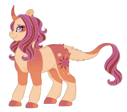 Size: 1700x1500 | Tagged: safe, artist:plixine, derpibooru import, oc, oc:sunlight, unofficial characters only, pony, unicorn, female, horn, image, mare, png, simple background, solo, transparent background