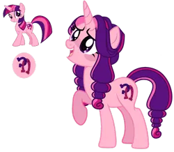 Size: 1600x1398 | Tagged: safe, artist:savannah-london, derpibooru import, lucky swirl, pony, g4, cute, cutie mark, female, image, mare, png, raised hoof, redesign, reference used, simple background, solo, transparent background